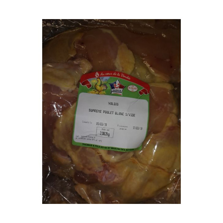 SUPREME DE POULET 2KG ENV