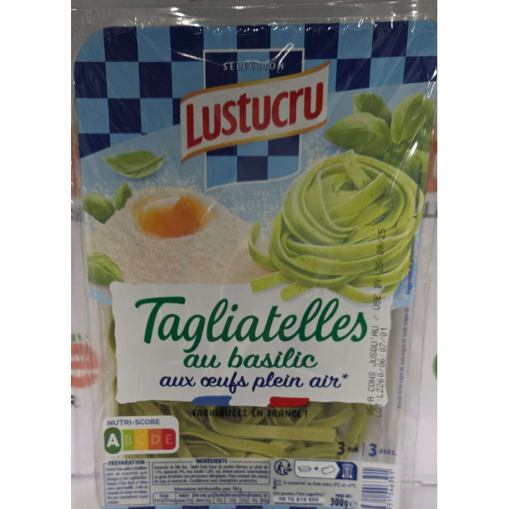 TAGLIATELLES BASILIC 300G