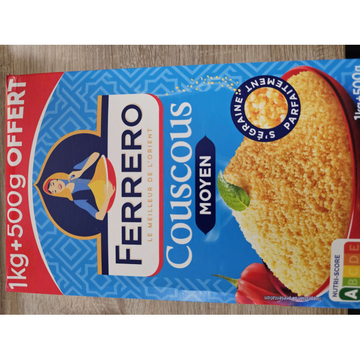 COUSCOUS FERRERO 1.5KG
