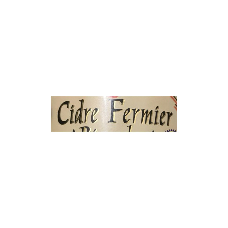 CIDRE FERMIER BRETON 75CL