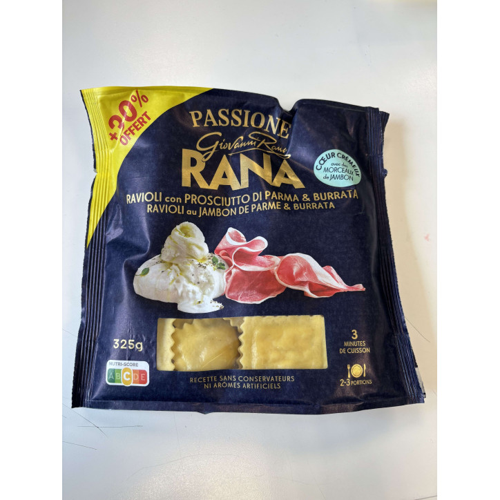 RAVIOLI JAMBON BURRATA 325GR
