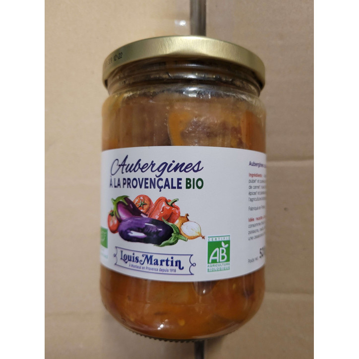 AUBERGINES BIO LOUIS MARTIN 520G