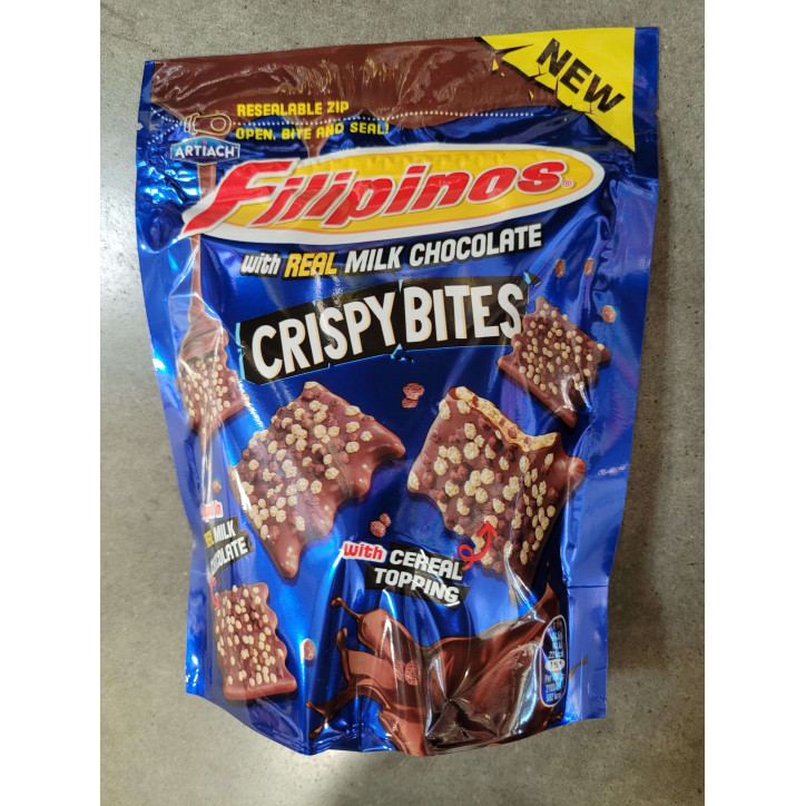 CRISPY BITES MILK CHOCOLATE 100G