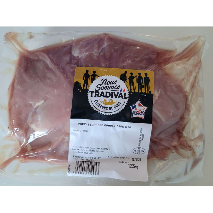 EPAULE DE PORC 1.4KG ENV