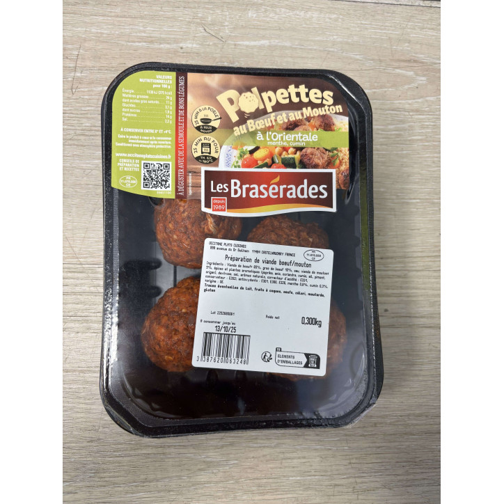 POLPETTE BOEUF MOUTON 300GR