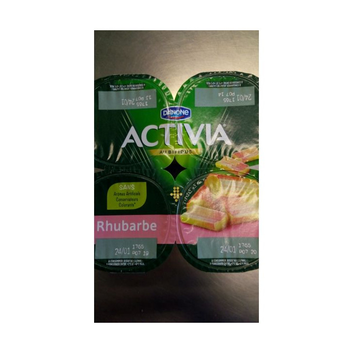 ACTIVIA RHUBARBE 500G