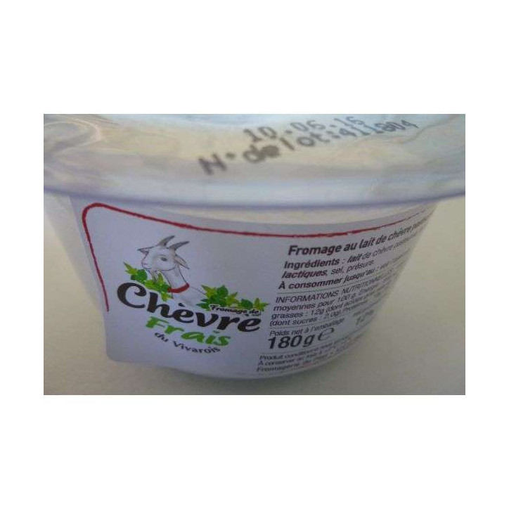 CHEVRE FRAIS 180 GR