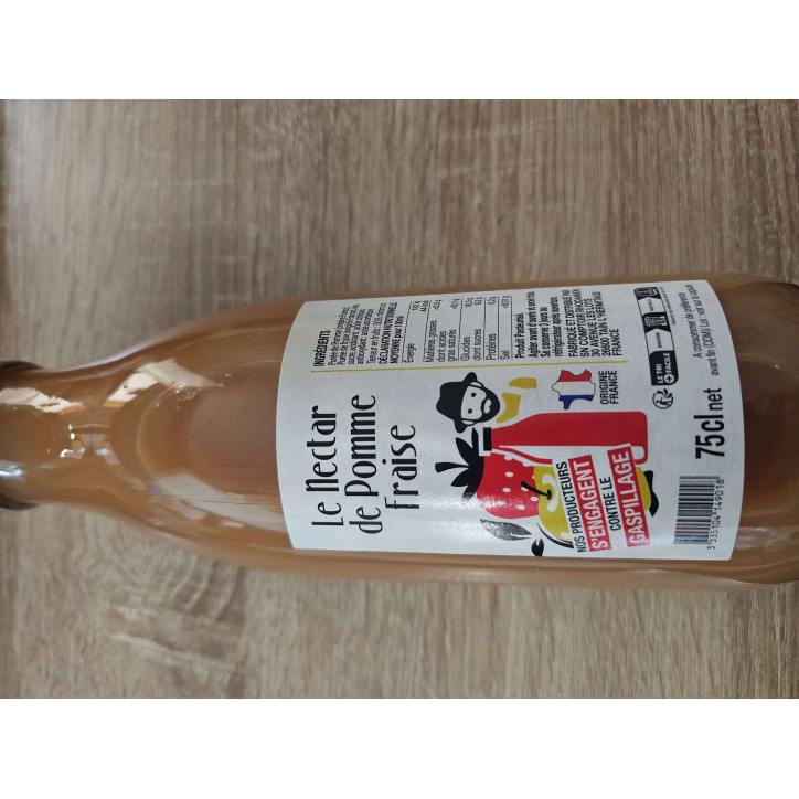 NECTAR POMME FRAISE 75 CL 