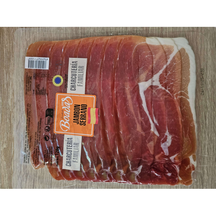 JAMBON SERRANO 120G