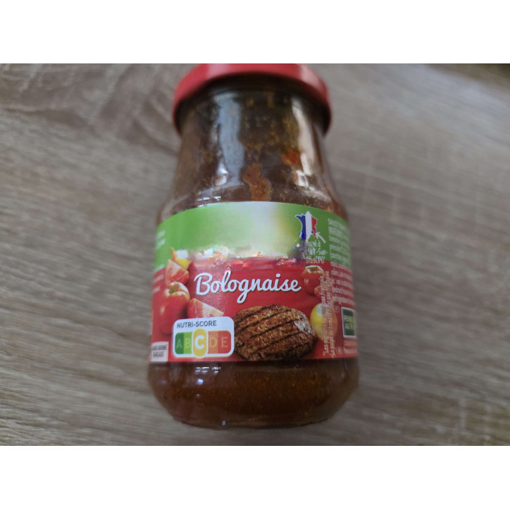 SAUCE BOLOGNAISE 190 GRS 