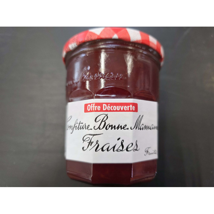 CONFITURE FRAISE BONNE MAMAN 320G
