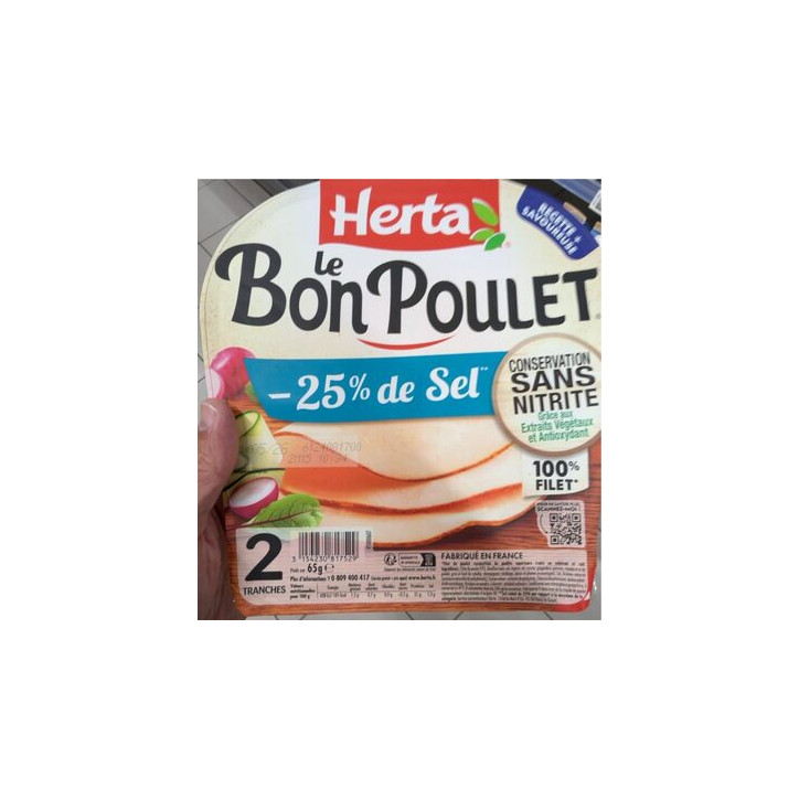 BLANC POULET -25% SEL  2T 65G