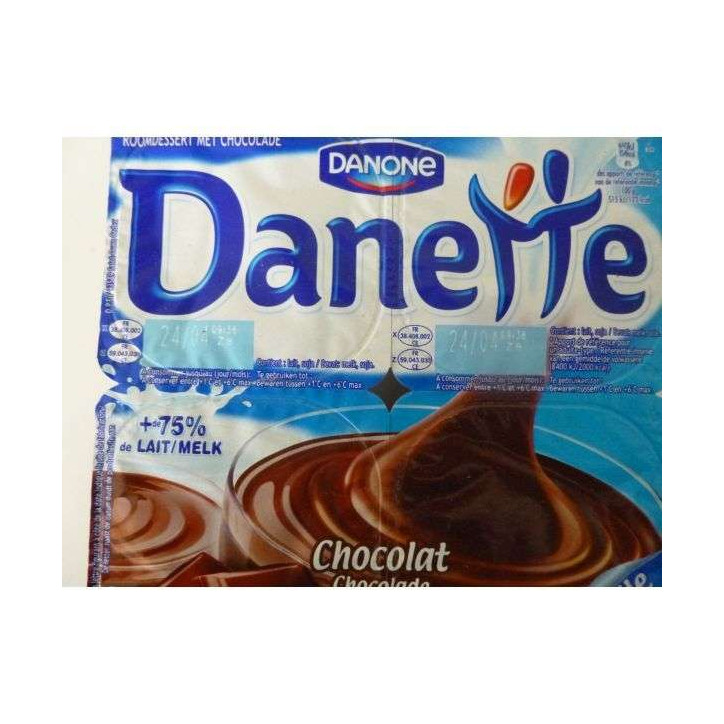 DANETTE X 4 CHOCOLAT