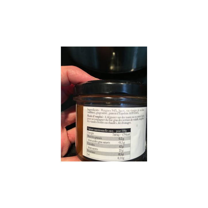 CONFIT DE MANGUE 110G
