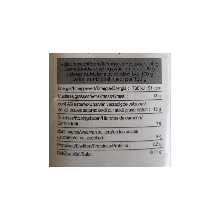 CREME LIAISON ET CUISSON PRESIDENT 18% 1L