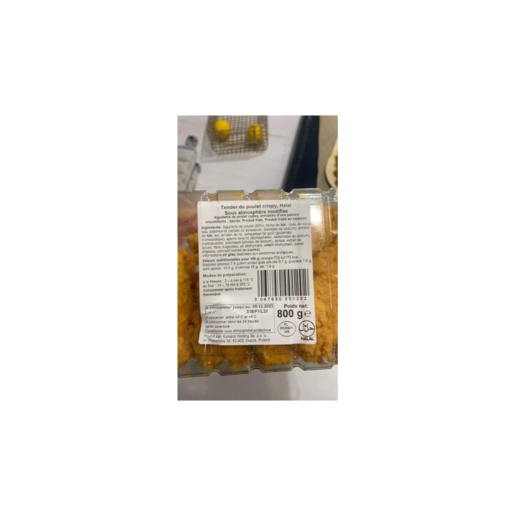 CRISPY TENDERS 800G