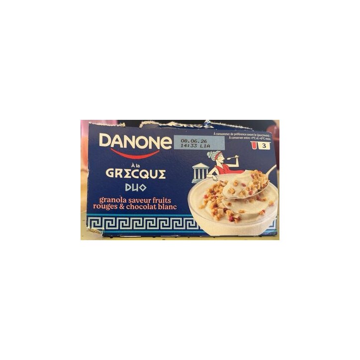 DANONE GREEK GRANOLA 3X100GR