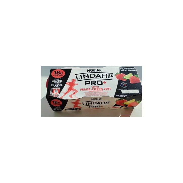 LINDALH'S FRAISE CITRON 320G