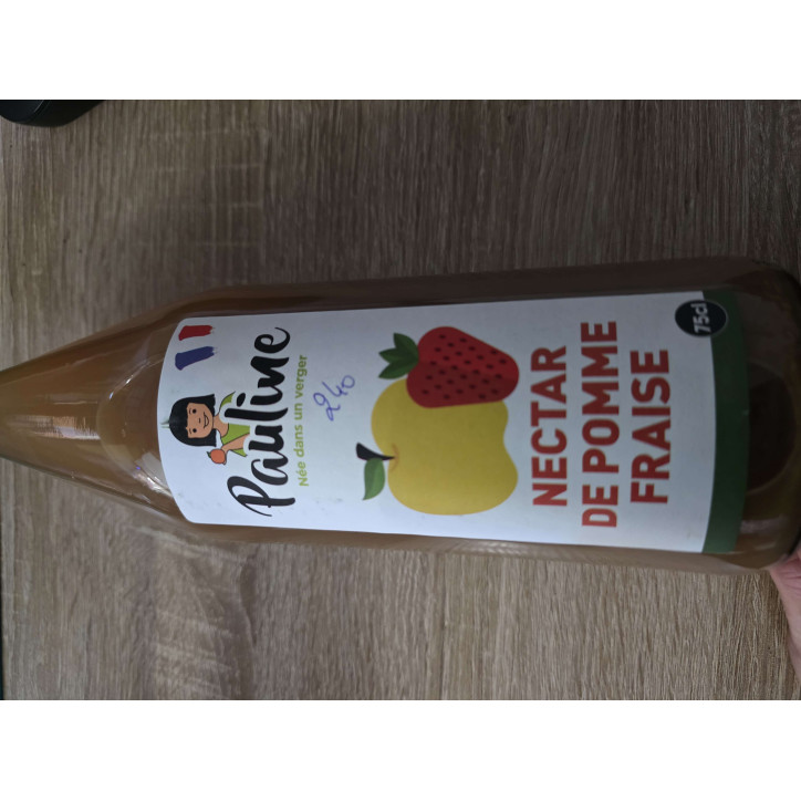PAULINE NECTAR POMME FRAISE 75CL