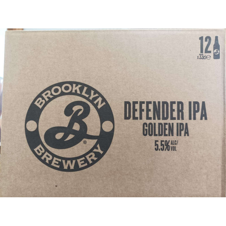 BIERE BROOKLYN IPA 12X33CL