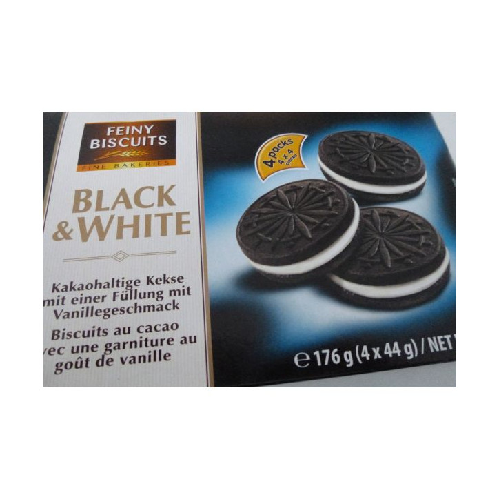 GATEAUX BLACK & WHITE  176 GR