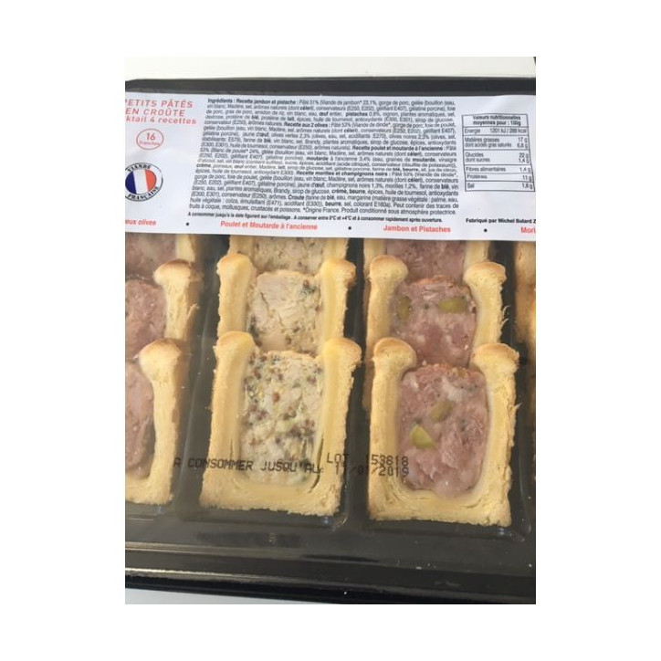 PATE CROUTE COCKTAIL 256 GR