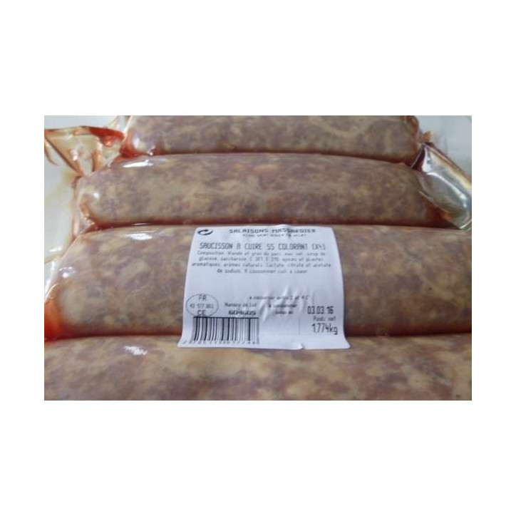 SAUCISSON A CUIRE 1.5 KG ENV