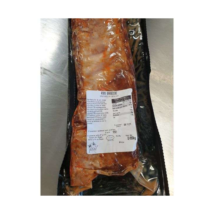 RIBS BARBECUE 500G ENV
