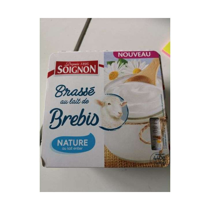 BRASSE SOIGNON BREBIS NATURE 440GRS
