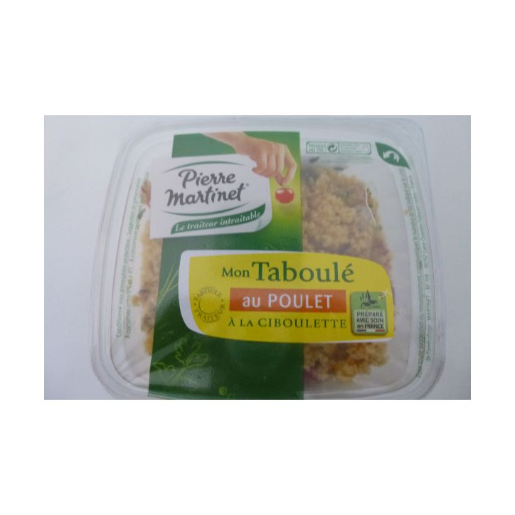 TABOULÉ AU POULET CIBOULETTE 300GRS