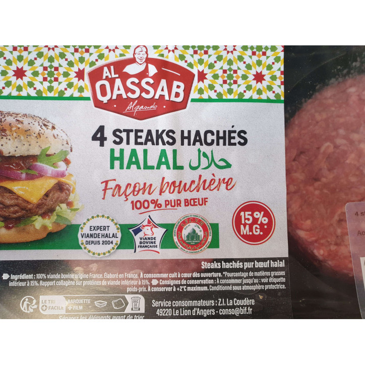 4 STEAKS IDEE BURGER 440G