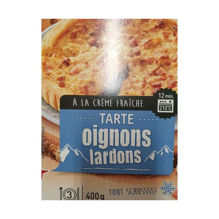 TARTE OIGNONS 400 GR 