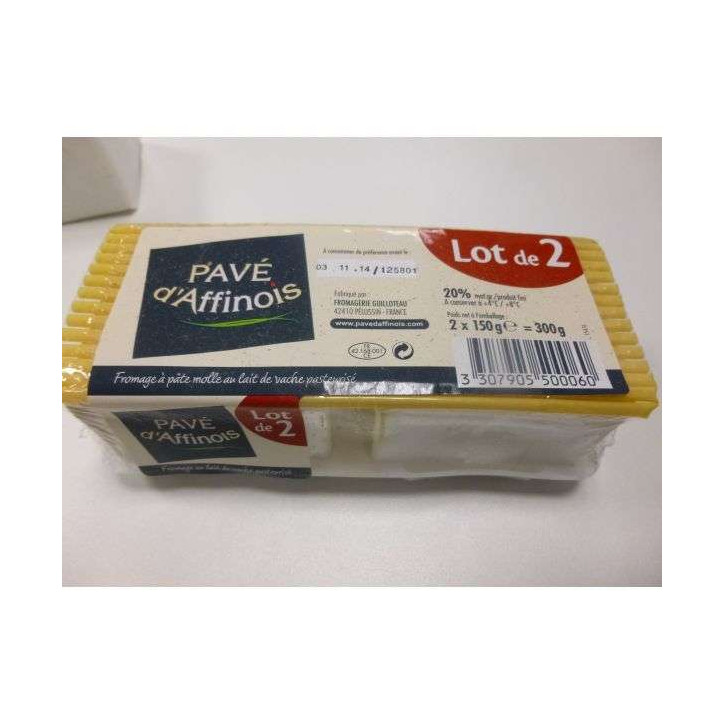 LOT DE 2 PAVÉ D'AFFINOIS 300 G