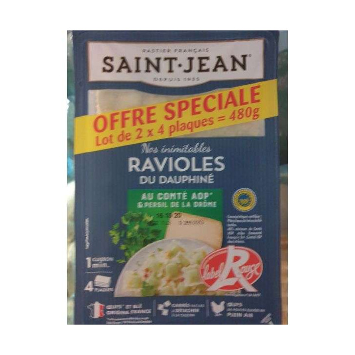 RAVIOLES COMTE 2X4 PLAQUES