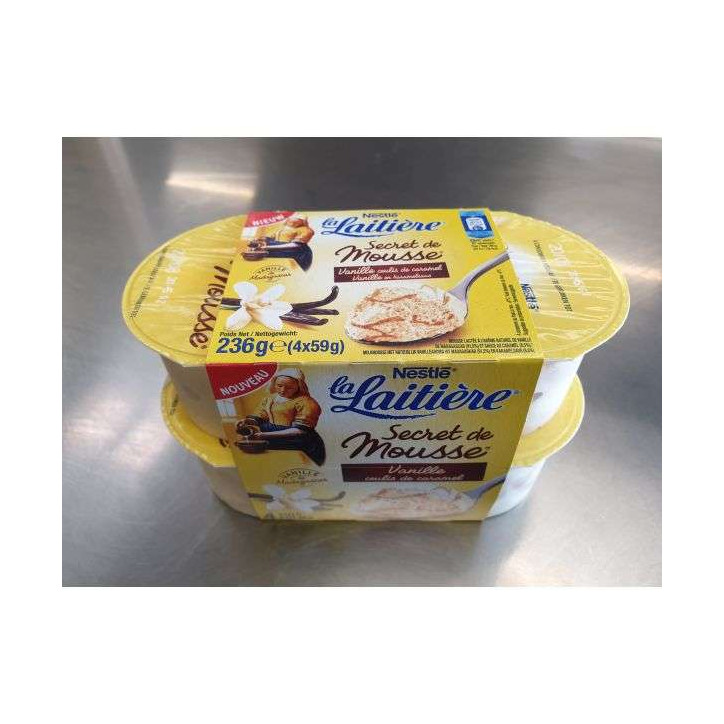 SECRET MOUSSE VANILLE CHOCOLAT 236G