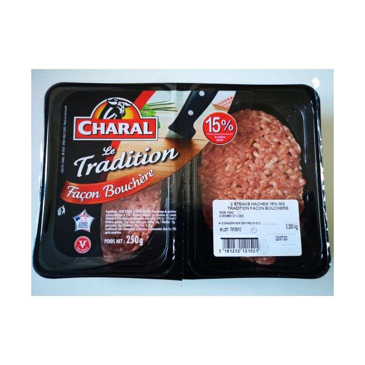 2 STEAKS BOUCHERE 250G