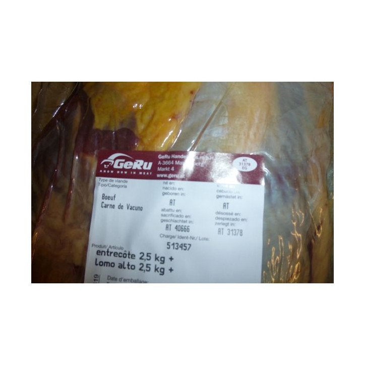 ENTRECOTE  2.5 KG ENV