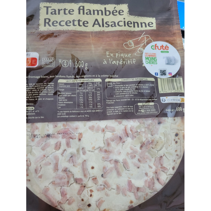 TARTE FLAMBEE 600G