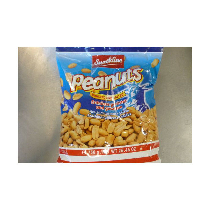 CACAHUÈTES GRILLÉES 750 GR