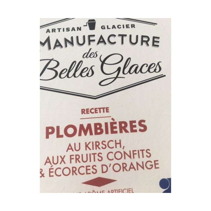 GLACE PLOMBIERES 750 ML