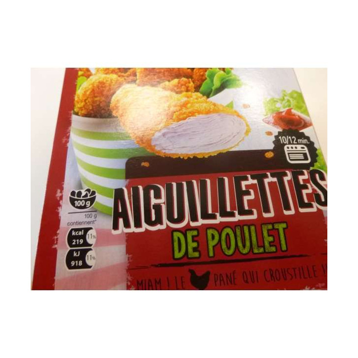 AIGUILLETTES DE POULET 400 G