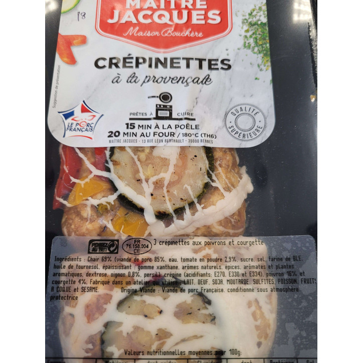 CREPINETTES PROVENCALE 400G