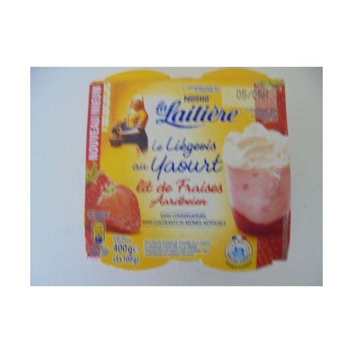 LIEGEOISE LIT FRAISE 400 GRS 