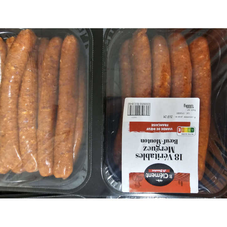 18 MERGUEZ 1KG