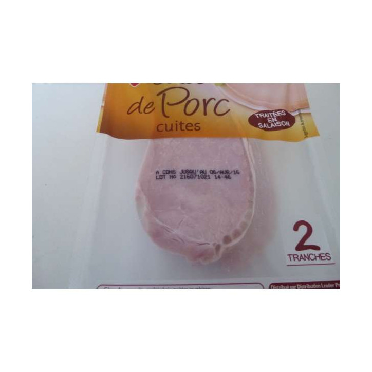 COTES DE PORC 180 GR