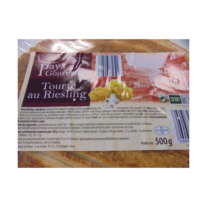 TOURTE RIESLING 500 GR