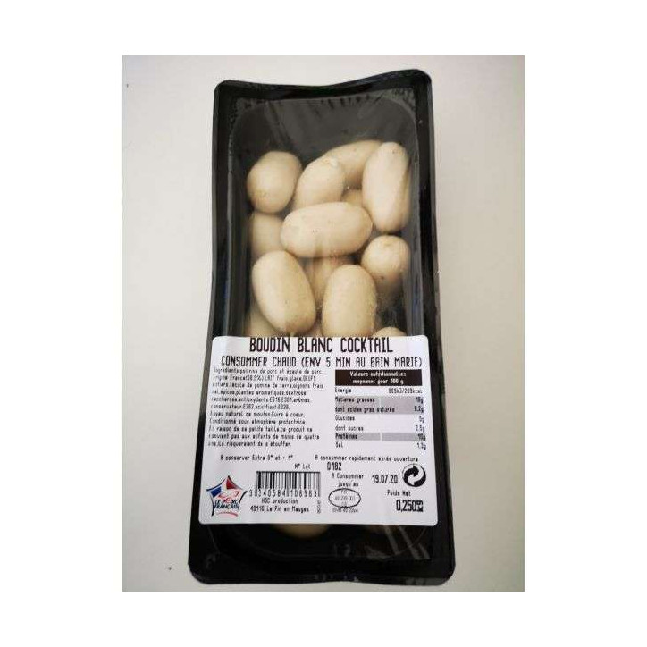 BOUDIN BLANC COCKTAIL 250 GRS 
