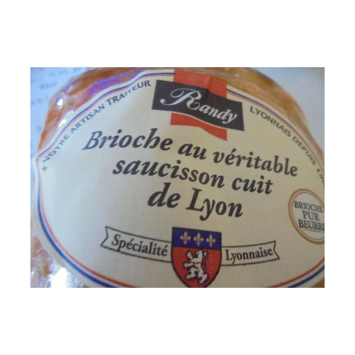 BRIOCHE AU SAUCISSON CUIT 400 GR