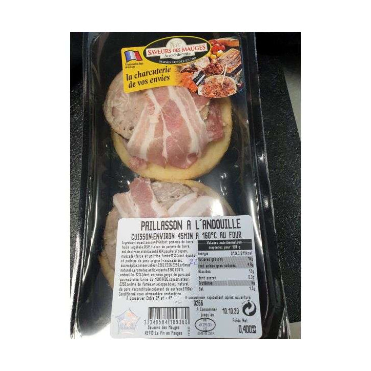 PAILLASSON A L'ANDOUILLE 400G