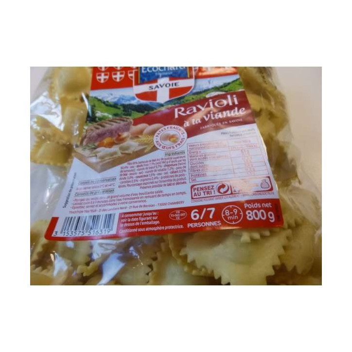 RAVIOLI A LA VIANDE 800 GR